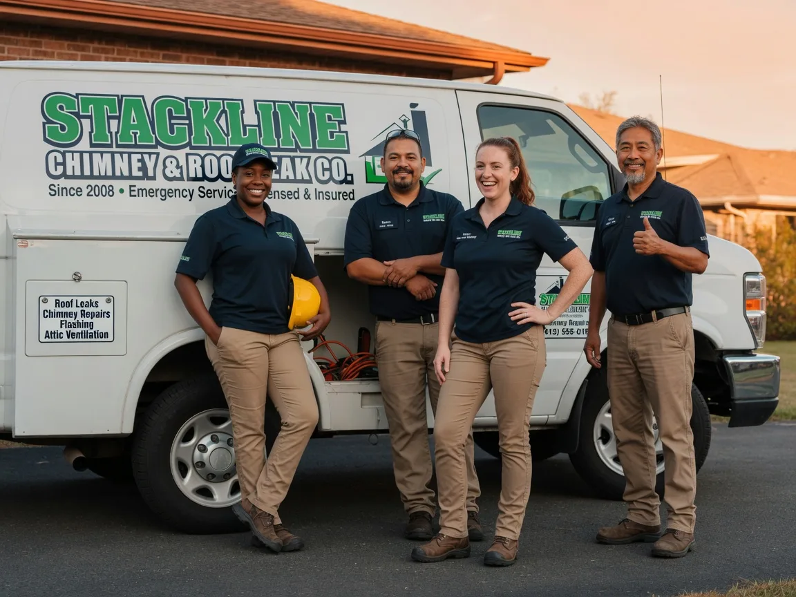 Chimney flashing repair company in Fitchburg, WI